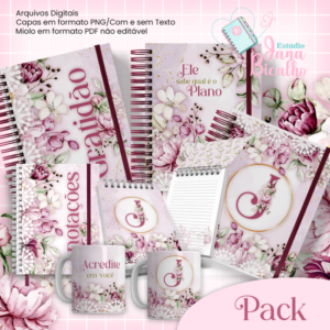 Pack Floral Rosa