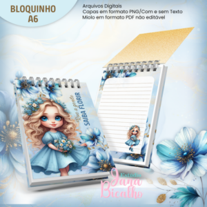 Bloquinho A6 Coleção Florir - N2