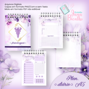 Planejamento Diário A5 Fisioterapia