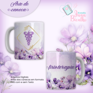 Arte para Caneca Fisioterapia