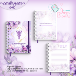 Caderneta A6 Fisioterapia