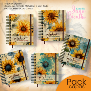 PACK Capas Girassol A5