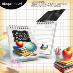 Bloquinho A6 Meu Professor