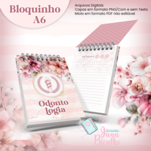 Bloquinho A6 – Odontologia