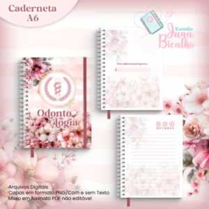 Caderneta A6 – Odontologia