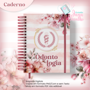 Caderno A5 Odontologia
