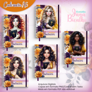 Caderneta A6 Coleção Cristã