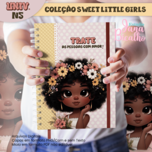 Caderno Universitário Coleção Sweet Little Girls N5