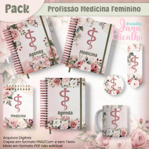 Pack Profissões - Medicina Feminino