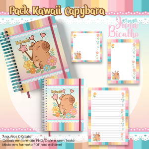 Pack Kawaii Capybara