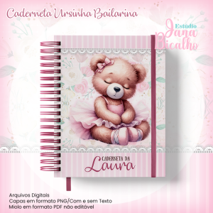 Caderneta de Saúde Ursinha Bailarina + Brinde