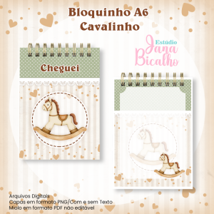 Bloquinho A6 Cavalinho