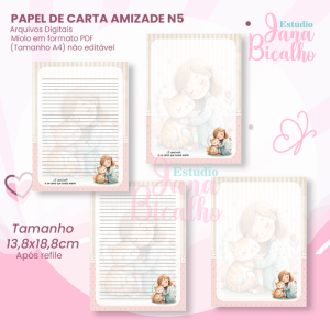 Papel de Carta Amizade N5