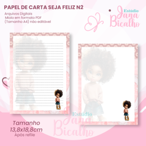 Papel de Carta Seja Você N2