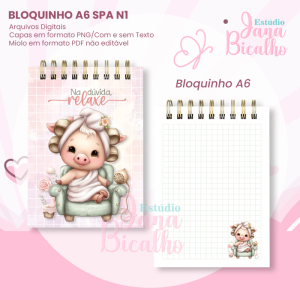 Bloquinho A6 Spa N1