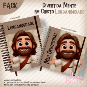 PACK Divertida Mente em Cristo - Longanimidade