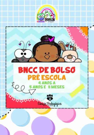 Flipbook BNCC de bolso Pré escola - 4 anos até 5 anos e 11 meses