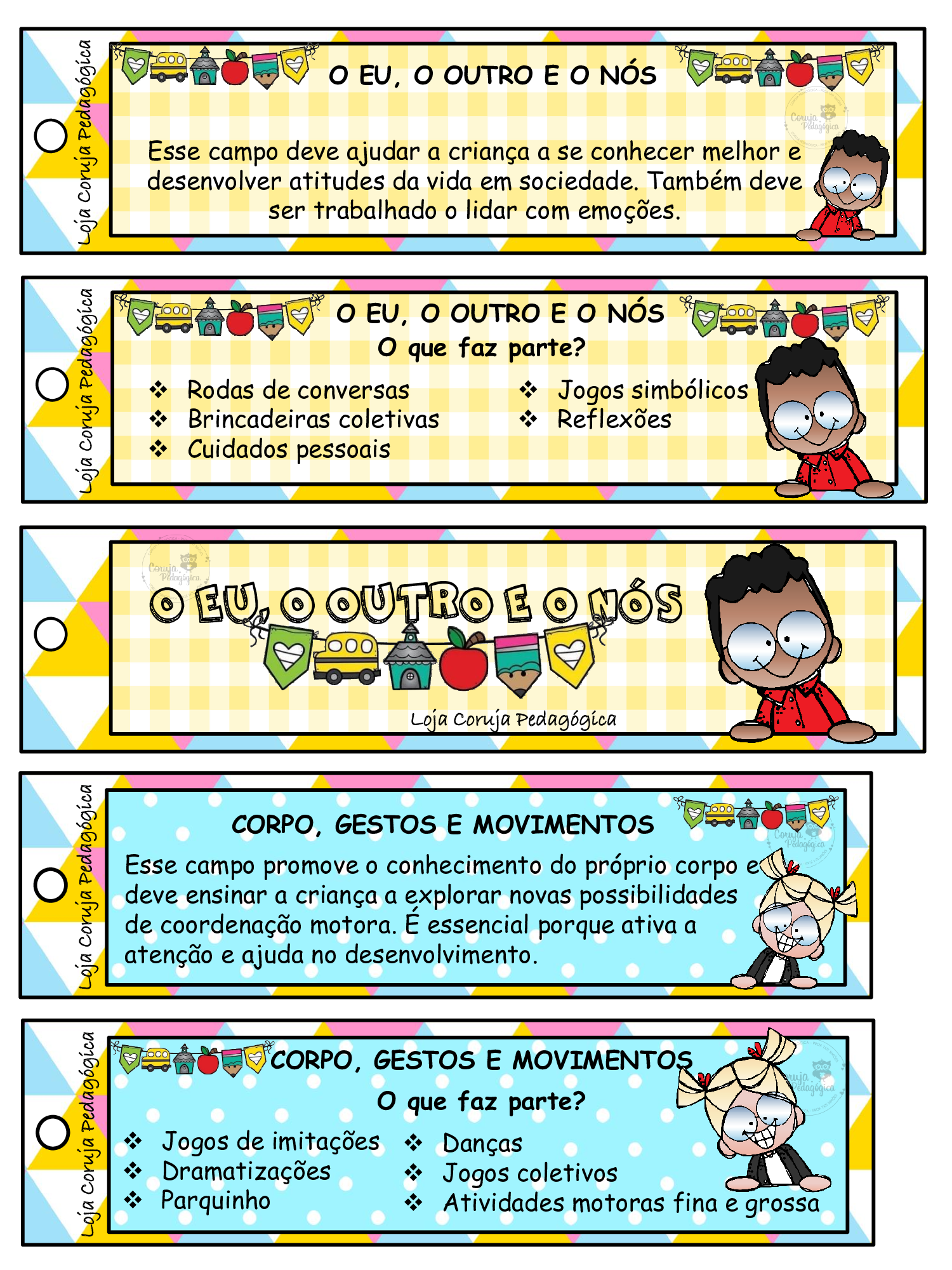 Flipbook BNCC de bolso Pré escola - 4 anos até 5 anos e 11 meses Flipbook BNCC de bolso Pré escola - 4 anos até 5 anos e 11 meses - Imagem 7