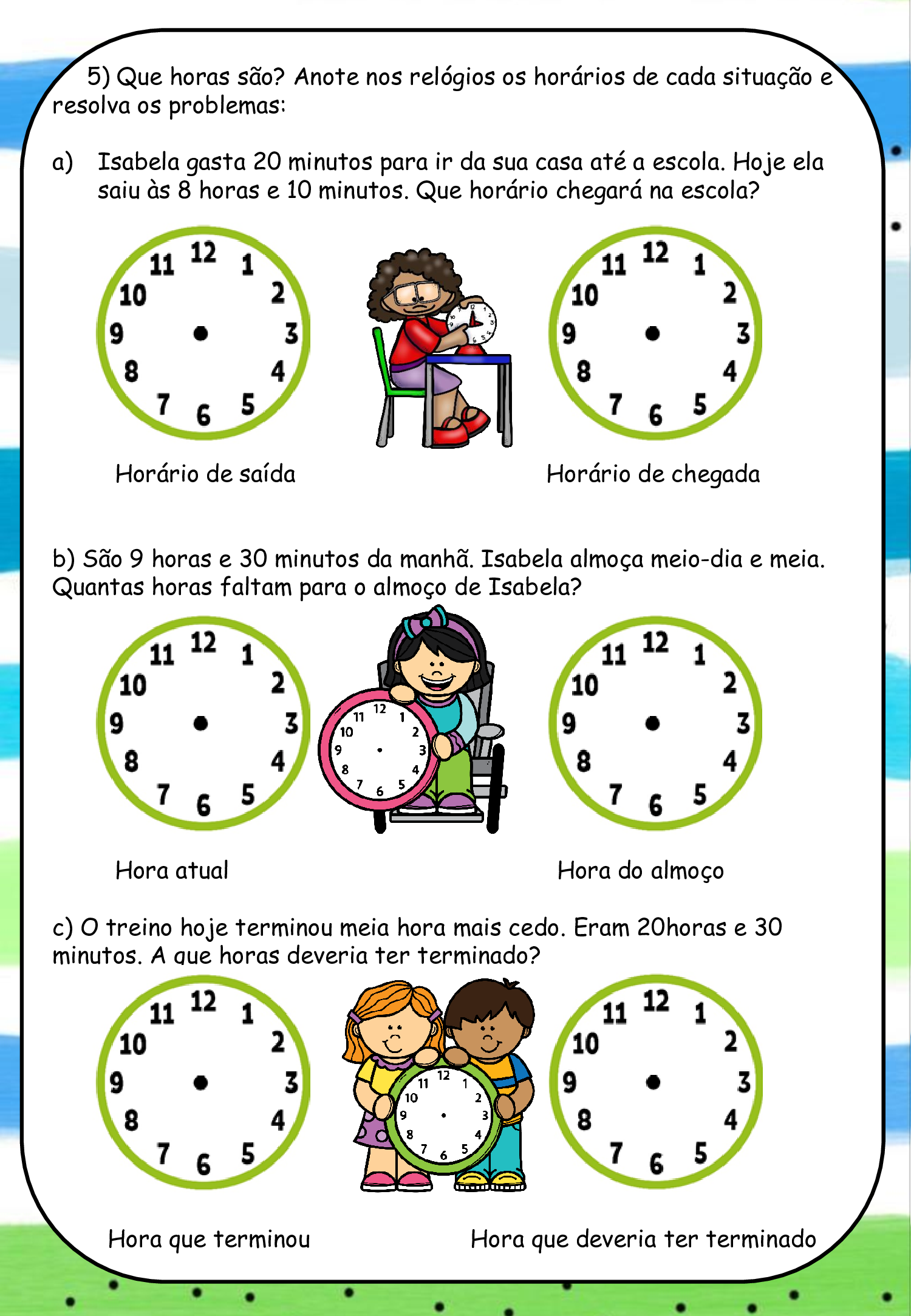 Atividades diagnósticas Matemática 3º ano Atividades diagnósticas Matemática 3º ano - Imagem 3