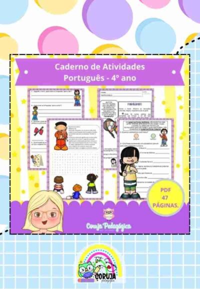 Caderno de Atividades de Língua Portuguesa 4º Ano