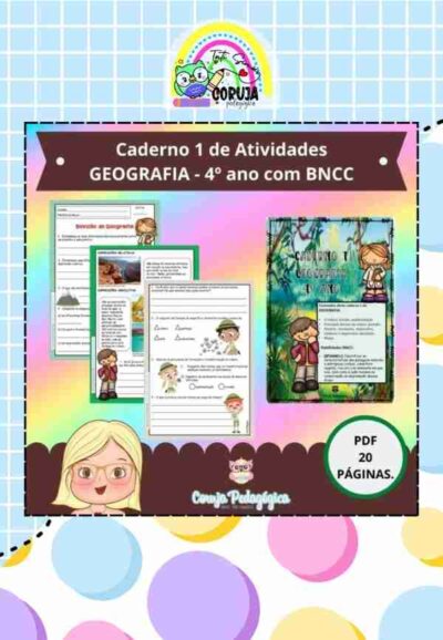 4º ano - Geografia Atividades - Caderno 1 com BNCC