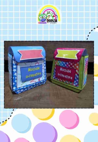 Mochila interativa EDITÁVEL EM POWER POINT