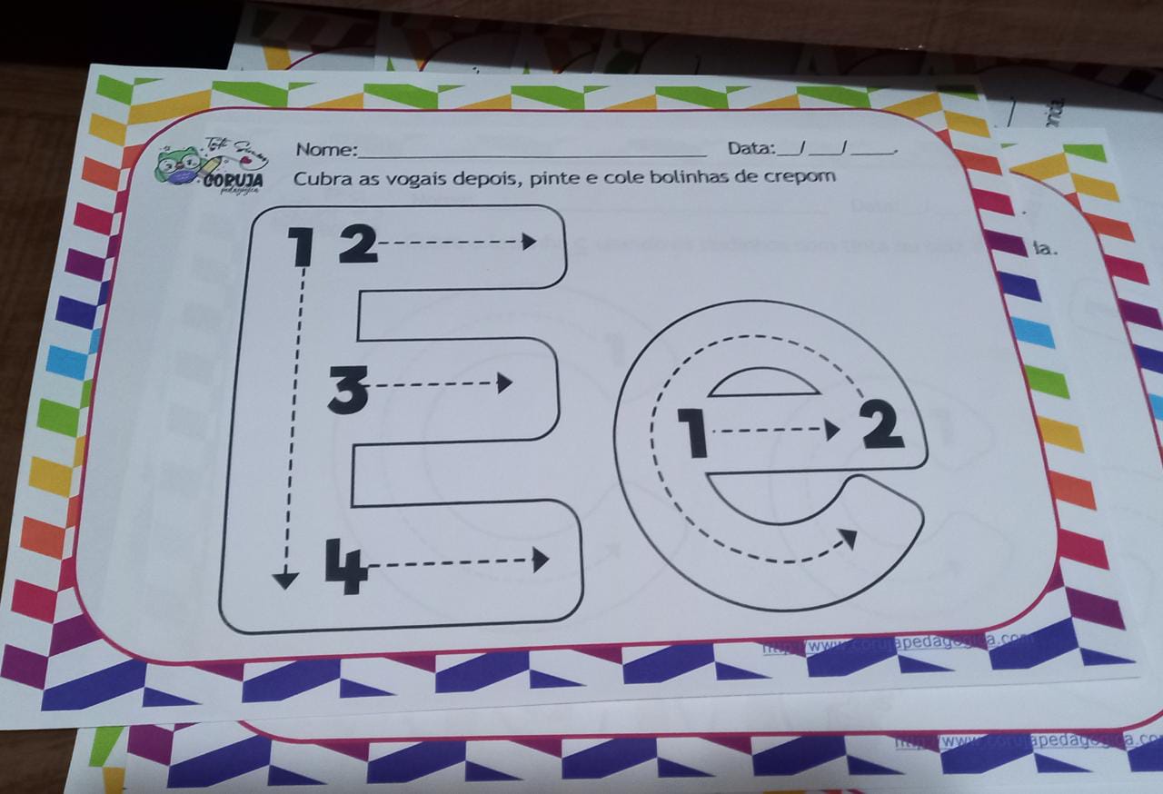 Caderno de atividades Ed. Infantil - Alfabeto Caderno de atividades Ed. Infantil - Alfabeto - Imagem 3