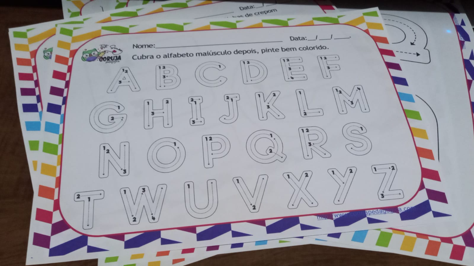 Caderno de atividades Ed. Infantil - Alfabeto Caderno de atividades Ed. Infantil - Alfabeto - Imagem 2