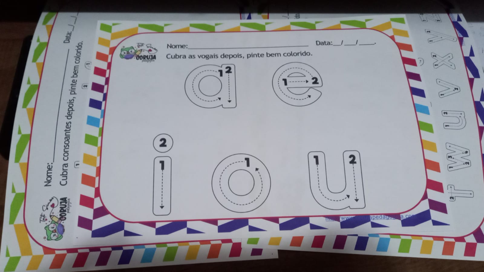 Caderno de atividades Ed. Infantil - Alfabeto Caderno de atividades Ed. Infantil - Alfabeto - Imagem 6