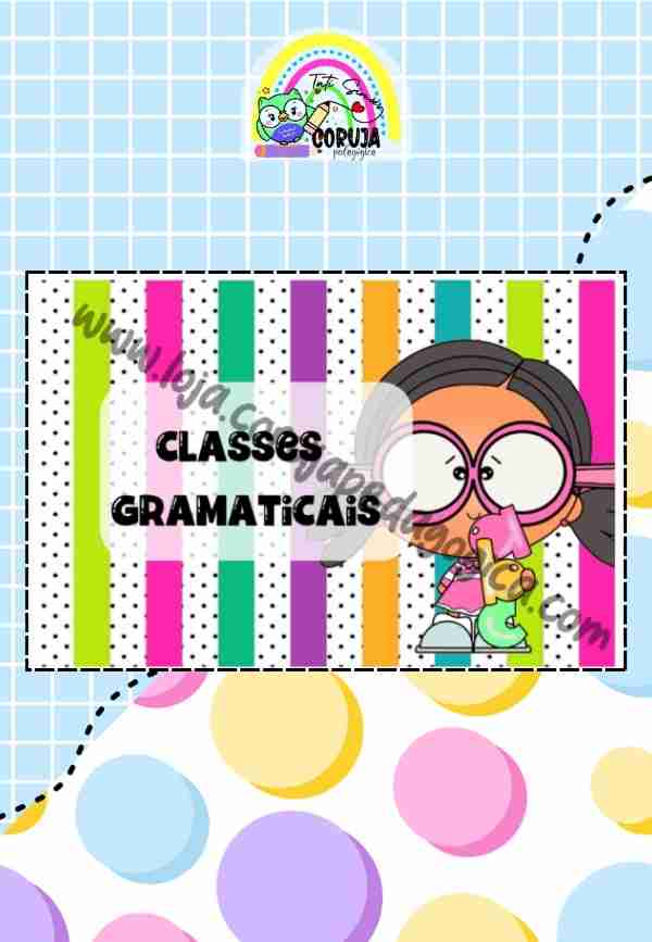 Lata das classes gramaticais Lata das classes gramaticais