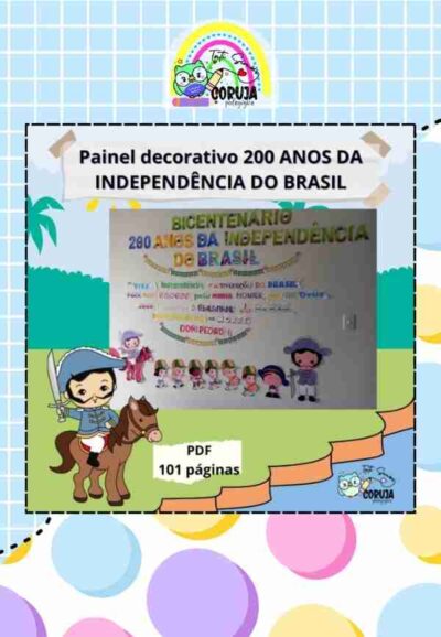 Painel decorativo da Independência do Brasil
