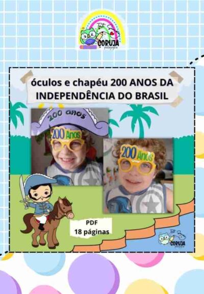 Chapéu e Óculos – Bicentenário da Independência do Brasil