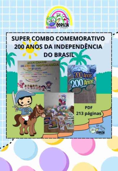 HIPER COMBO COMEMORATIVO INDEPENDÊNCIA DO BRASIL