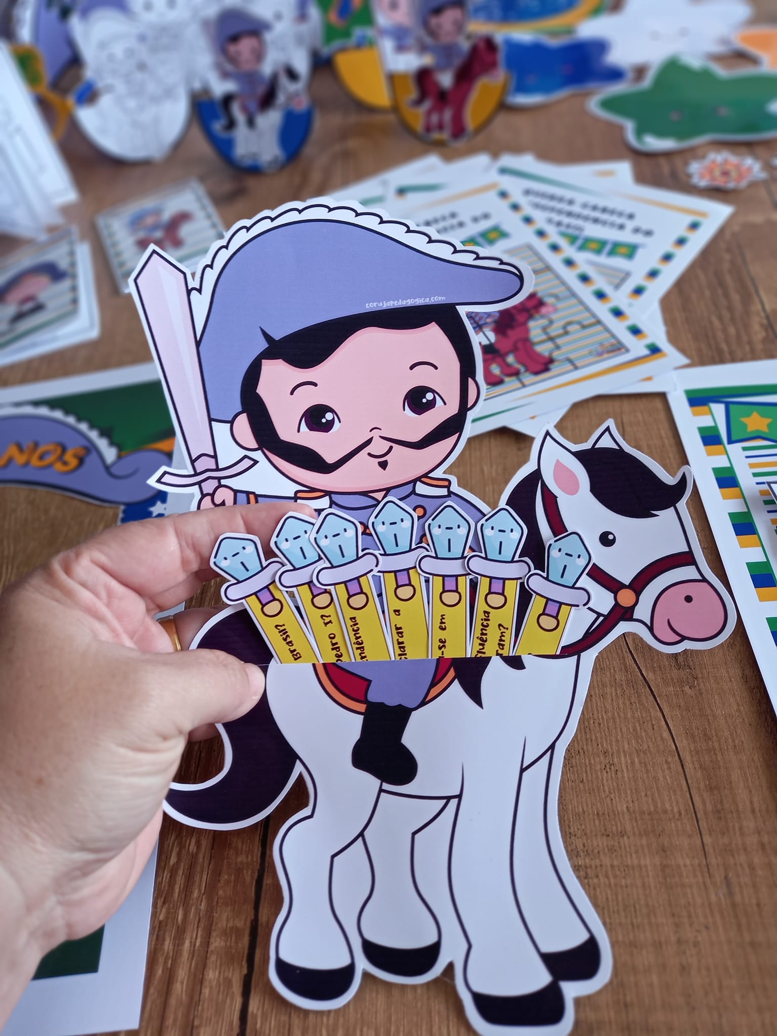 Luvas pedagógicas Independência do Brasil Luvas pedagógicas Independência do Brasil - Imagem 3