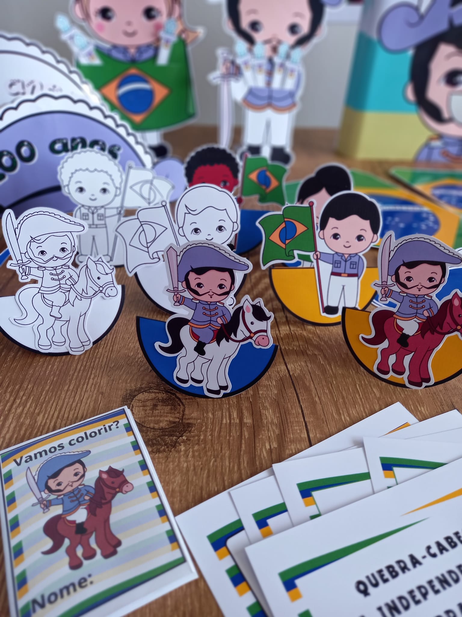 BONEQUINHOS MÓVEIS INDEPENDÊNCIA DO BRASIL BONEQUINHOS MÓVEIS INDEPENDÊNCIA DO BRASIL - Imagem 3