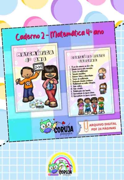 Caderno 3 de Atividades – Matemática 4º anode 4º Bimestre – Artes 1º Ano