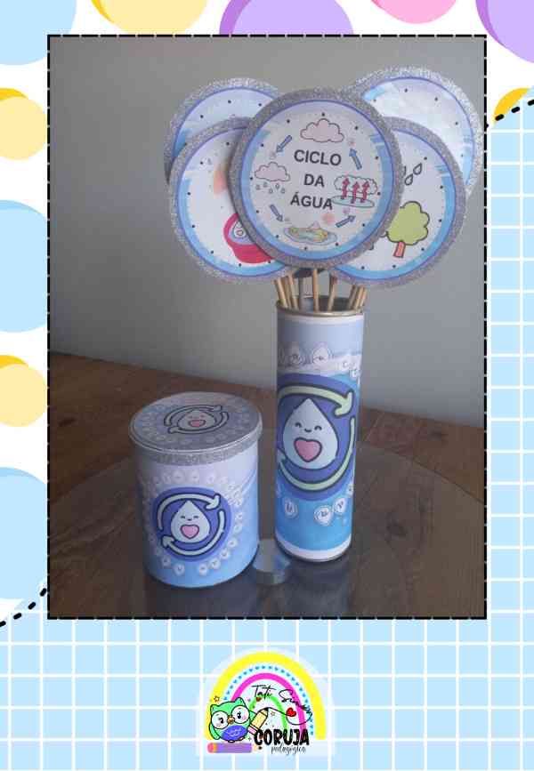 Lata a gotinha Lola e o ciclo da água Lata a gotinha Lola e o ciclo da água