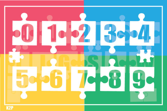 Fonte n.5: Autismo em peça de quebra-cabeça Fonte Autismo em peça de quebra-cabeça