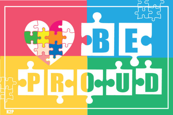 Fonte n.5: Autismo em peça de quebra-cabeça Fonte Autismo em peça de quebra-cabeça