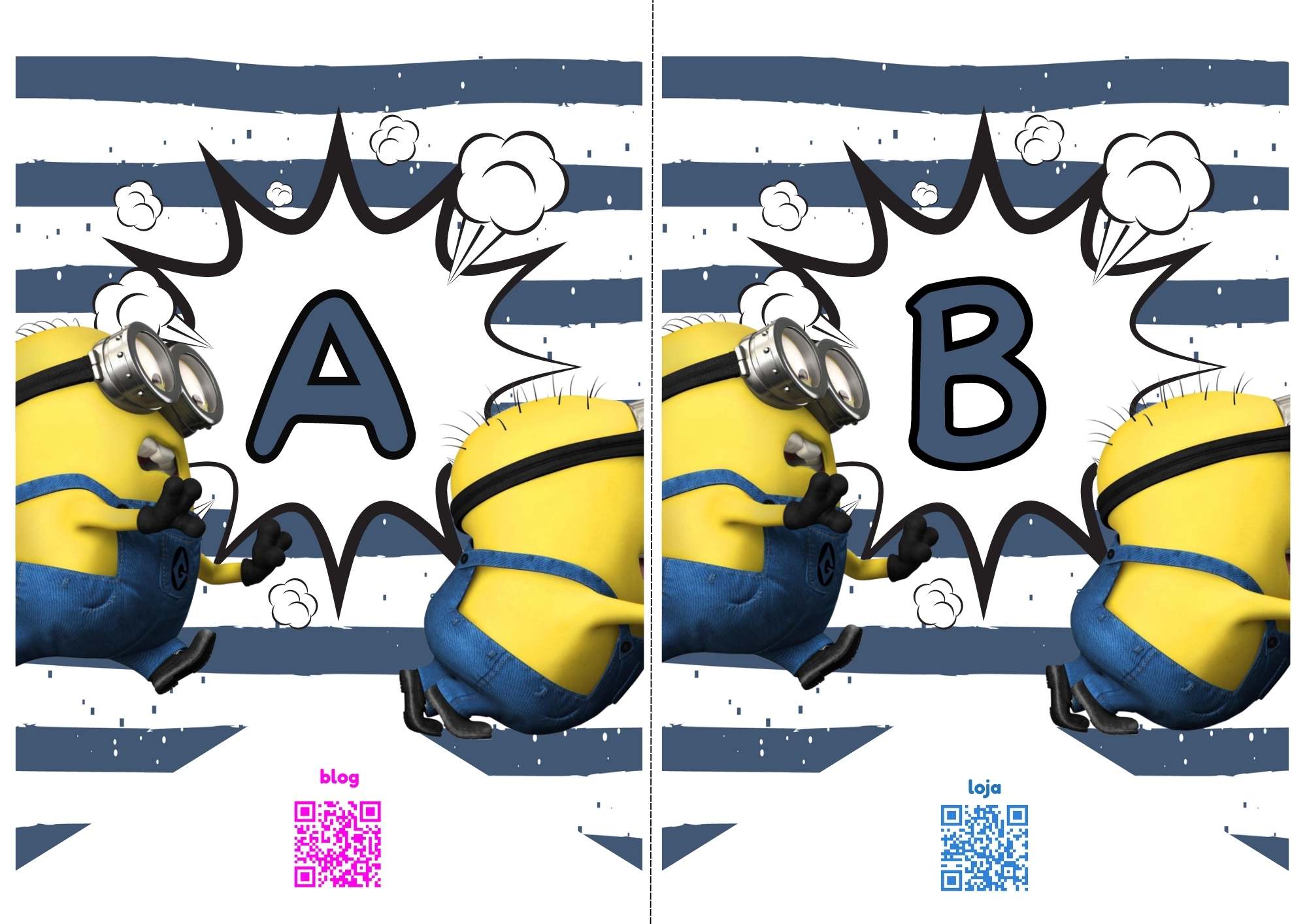 Kit volta as aulas Minions - Mega kit Kit decoração de sala de aula Minions