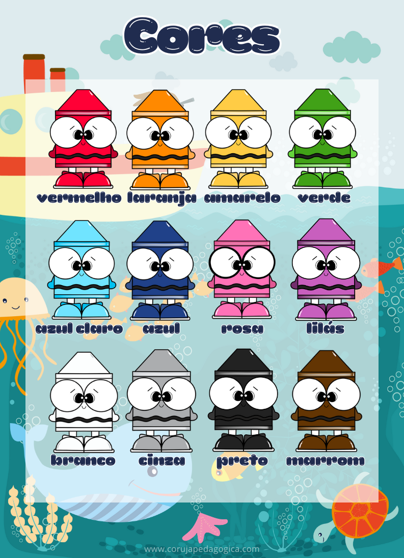 Fundo do mar kit decoração Sala de aula Fundo do mar kit decoração Sala de aula - Imagem 10