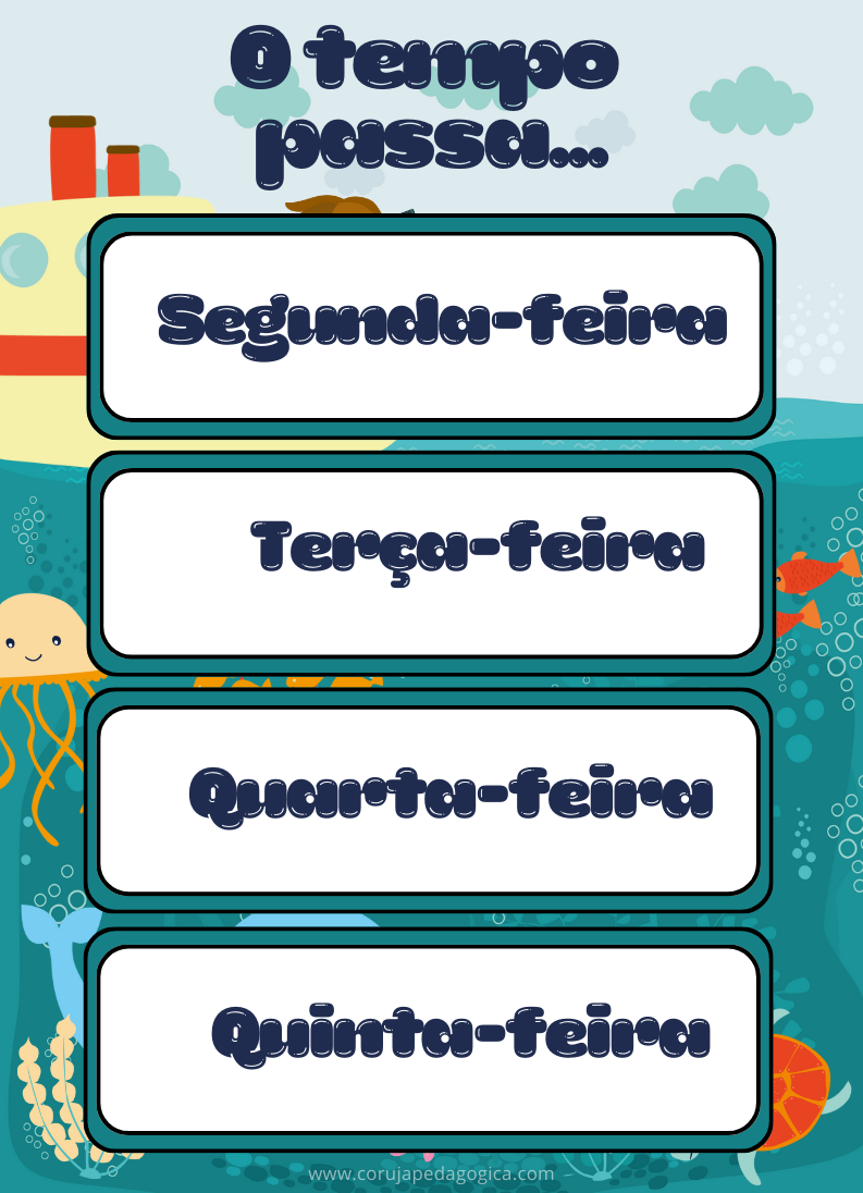 Fundo do mar kit decoração Sala de aula Fundo do mar kit decoração Sala de aula - Imagem 11