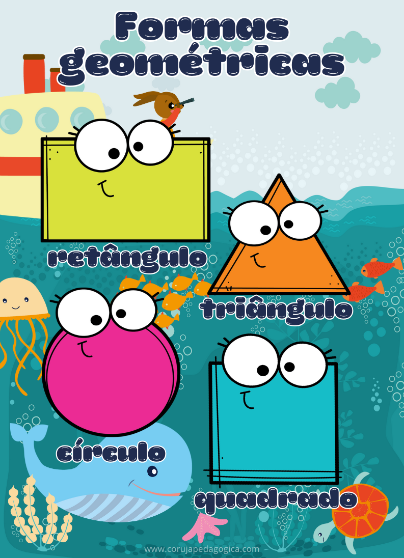 Fundo do mar kit decoração Sala de aula Fundo do mar kit decoração Sala de aula - Imagem 12