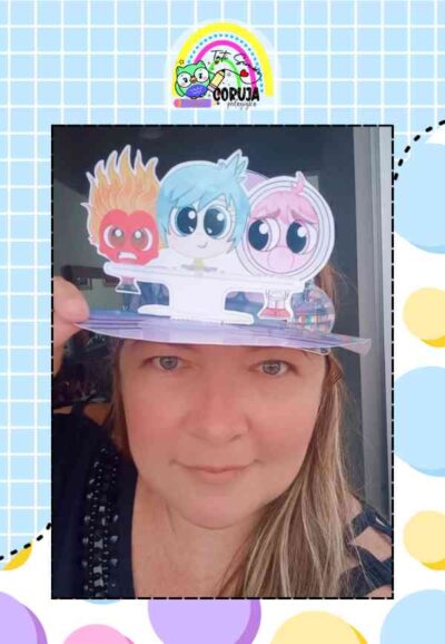 Chapéu Viseira Interativo – Divertidamente 2