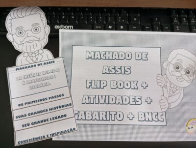 MACHADO DE ASSIS - FLIPBOOK + atividades + gabarito + BNCC