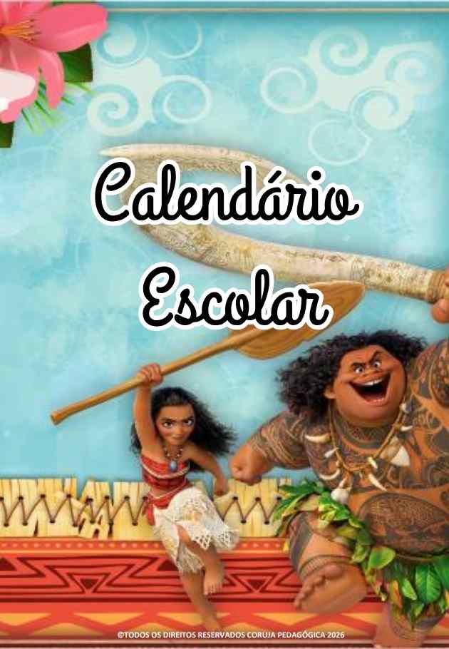 Moana Planner e Caderno de Planejamento para professores 2026 Moana Planner e Caderno de Planejamento para professores 2026 - Imagem 8